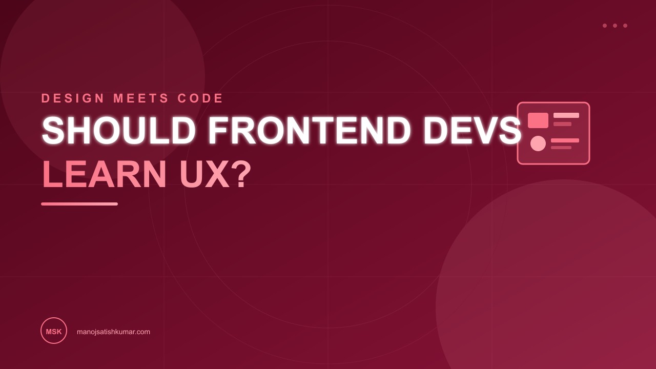 Frontend UX