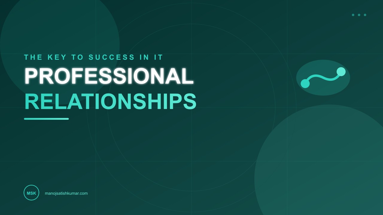 Professional Relationships