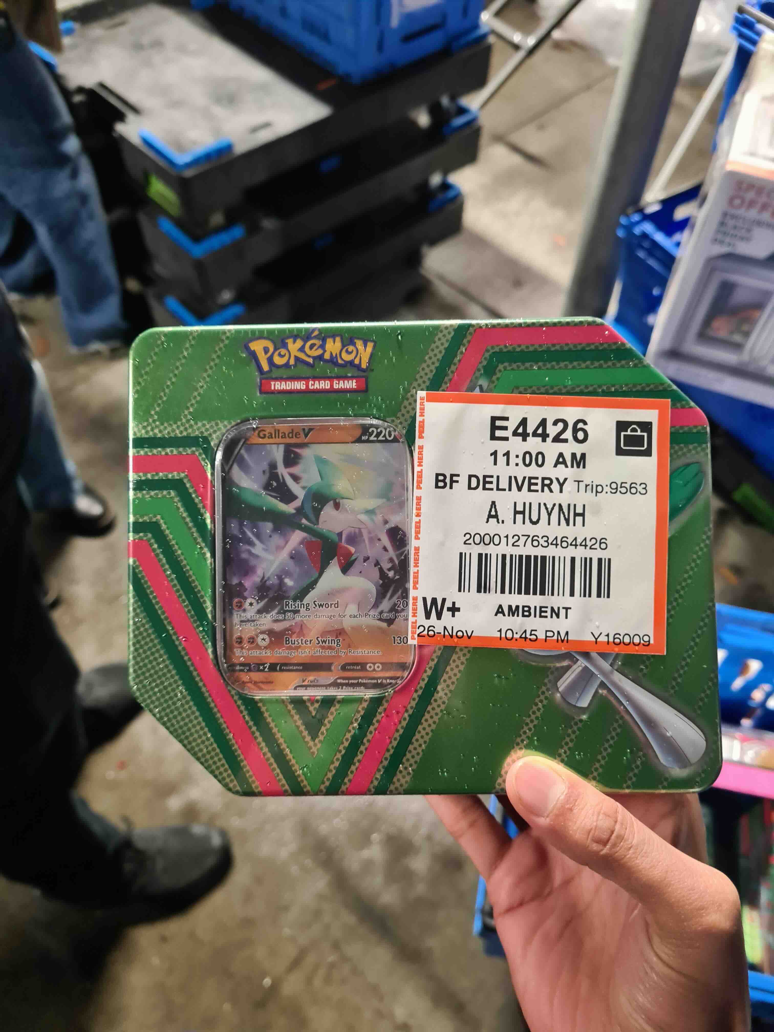 Pokemon cards in Walmart holiday fulfillment flow