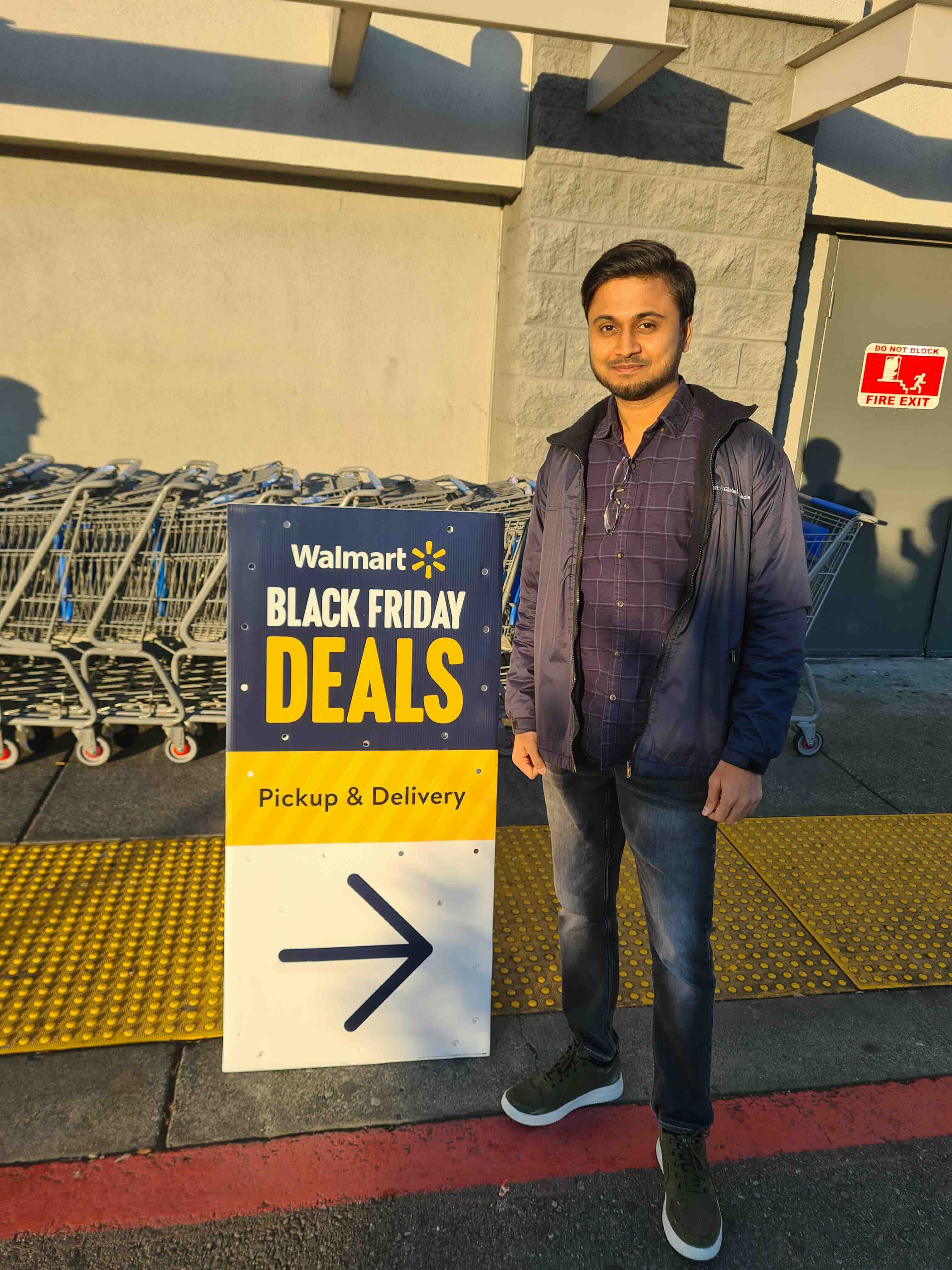 Walmart store visit moment